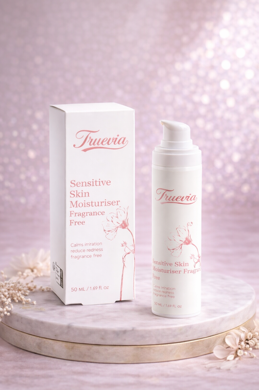Truevia's Sensitive Skin Moisturiser, Fragrance Free