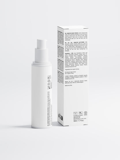 Truevia's Sensitive Skin Overnight Cream, Fragrance-Free