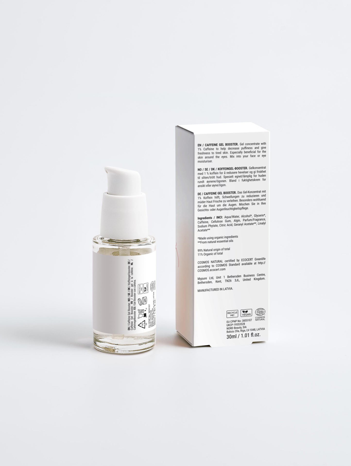 Truevia's Caffeine Gel Booster
